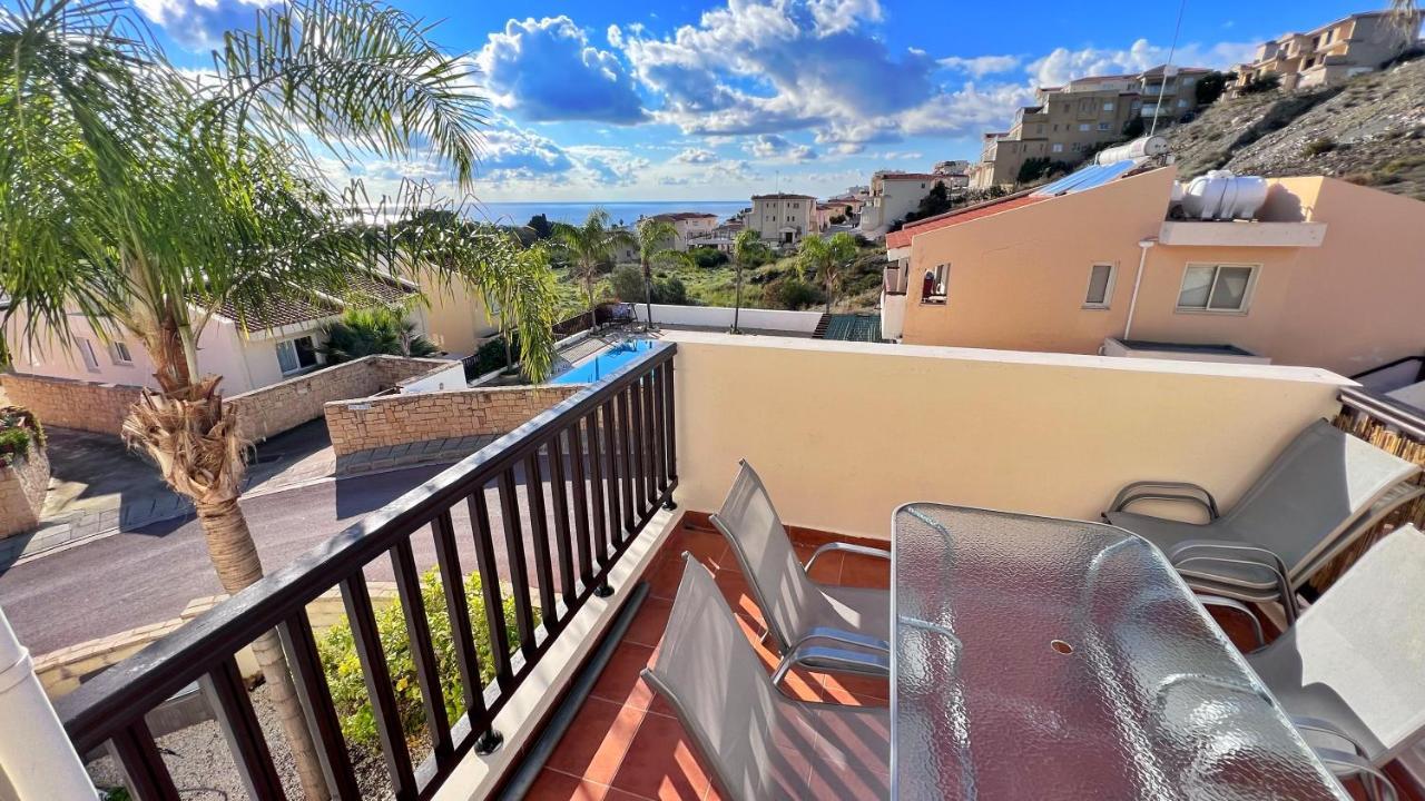 Melanos Sea View Apartment Paphos Exterior foto