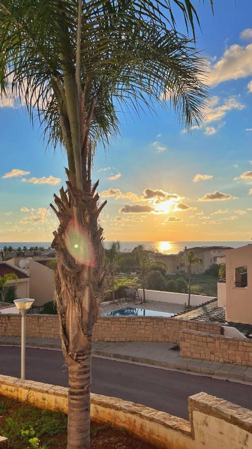 Melanos Sea View Apartment Paphos Exterior foto